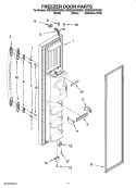 Part Location Diagram of 2198619 Whirlpool HARNS-WIRE