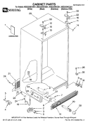 Part Location Diagram of WP2186494W Whirlpool Water Filter Cap