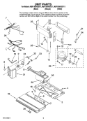 UNIT PARTS Diagram and Parts List for MBF1956KEB11  Maytag Refrigerator