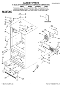 Part Location Diagram of W10164010 Whirlpool OWNERS MANUAL