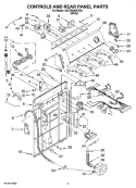 Part Location Diagram of WPW10168257 Whirlpool Washer Cycle Selector Switch
