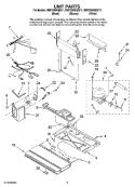 Part Location Diagram of W10137052 Whirlpool BRACKET