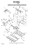 UNIT PARTS Diagram and Parts List for ABB1921FEB11  Amana Refrigerator