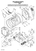 Part Location Diagram of WPW10177409 Whirlpool Drum-Assembly Complete