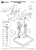 Part Location Diagram of W10113073 Whirlpool Harness, Wiring