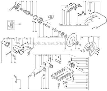 Part Location Diagram of 143111090 Metabo Ball Bearing, 10X30X9