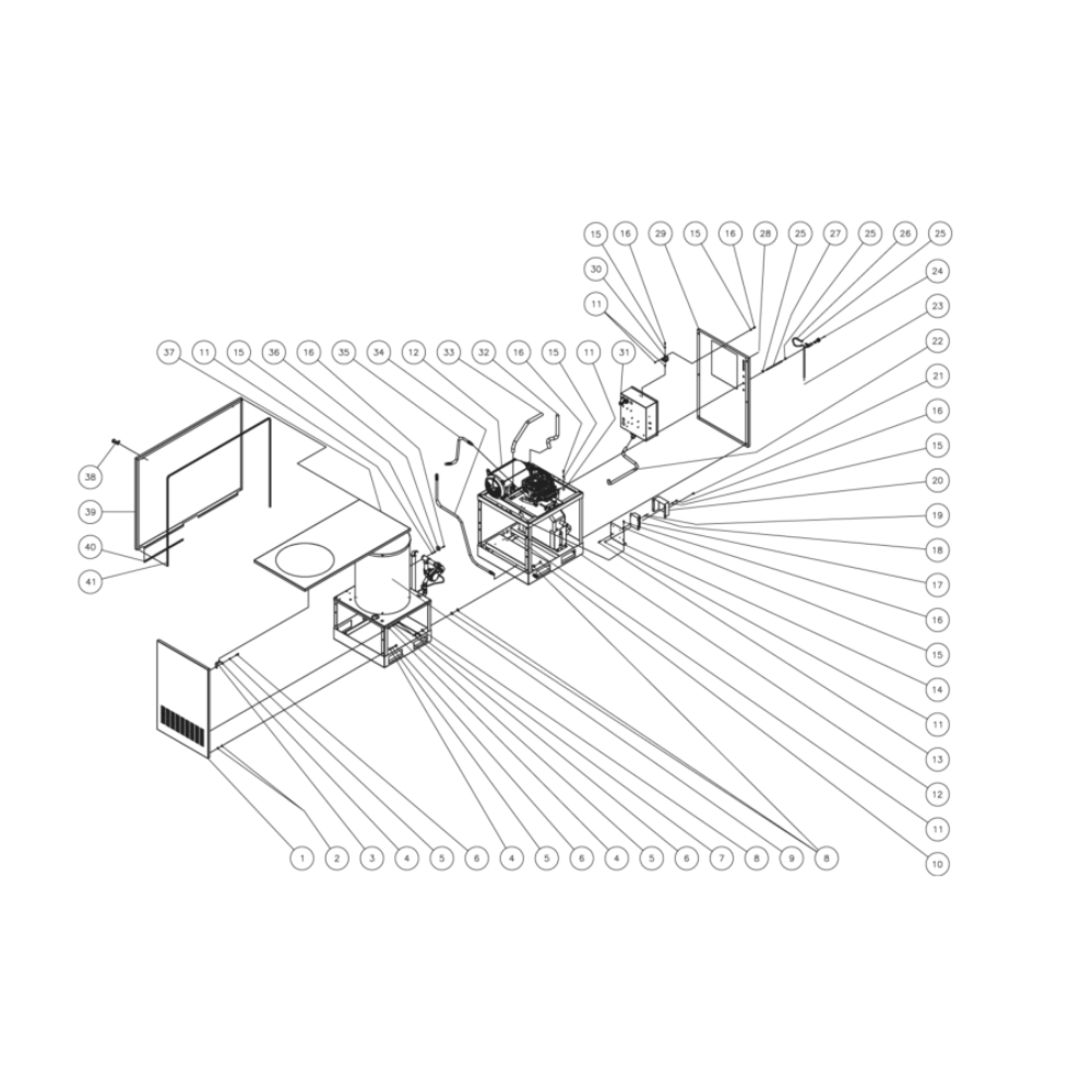 Frame Diagram and Parts List for HG-2004-3230  Mi-T-M Pressure Washer