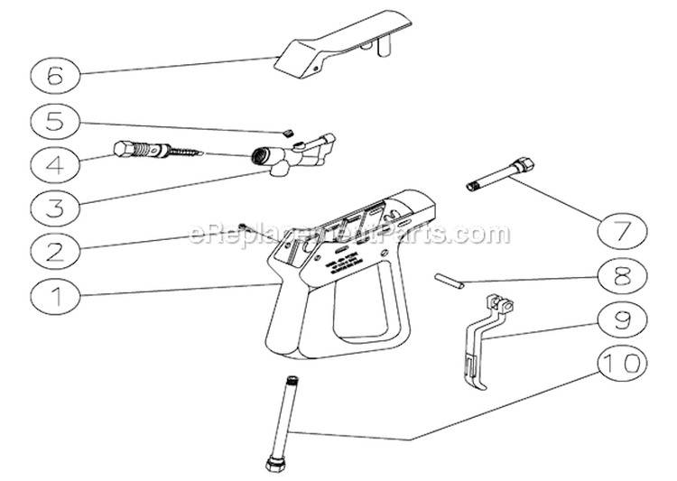 Pump Assembly Before S/N 10375000 Diagram and Parts List for CW-3504-4MGH After S/N 10070001 Mi-T-M Pressure Washer