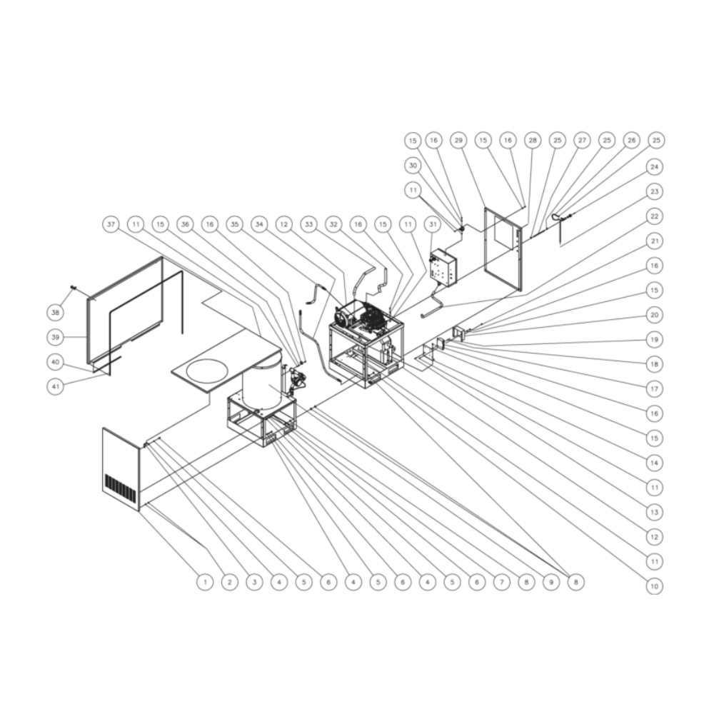 Frame Diagram and Parts List for HG-2004-3460  Mi-T-M Pressure Washer