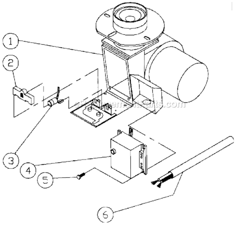 Cadmium Cell Diagram and Parts List for HU-3004-0M31  Mi-T-M Pressure Washer