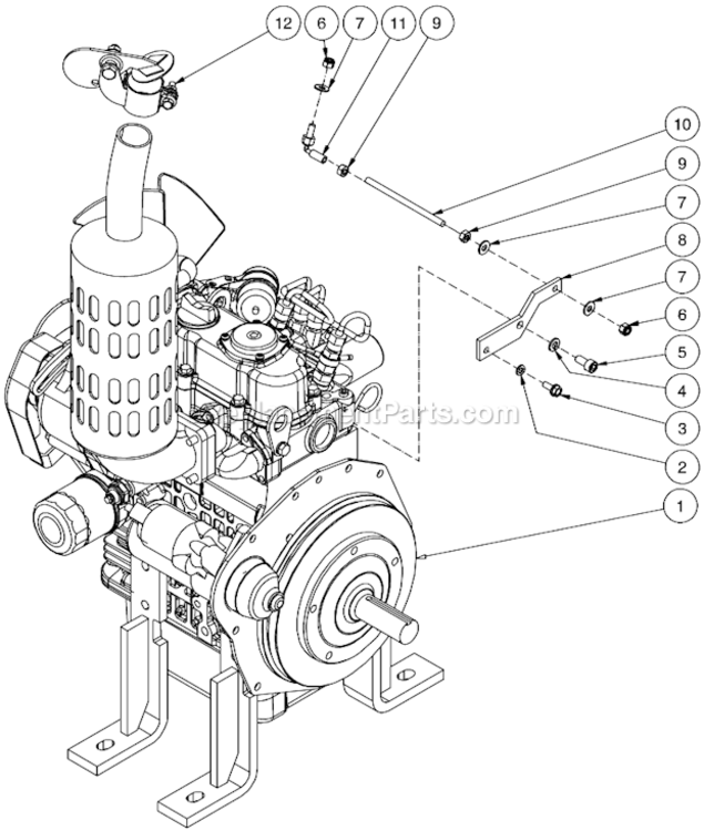 Page Z Diagram and Parts List for HVSSERIES  Mi-T-M Pressure Washer