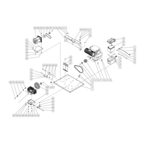Isolation Plate Diagram and Parts List for HDS-3505-0H6G  Mi-T-M Pressure Washer