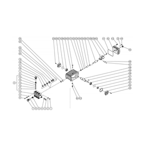 Pump Diagram and Parts List for HG-3004-0M10  Mi-T-M Pressure Washer
