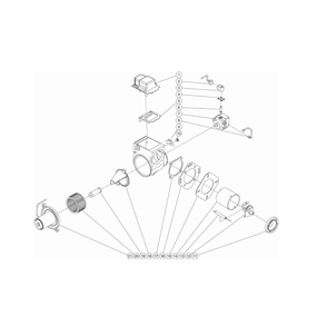 Burner Diagram and Parts List for HDC-3005-0K6G  Mi-T-M Pressure Washer