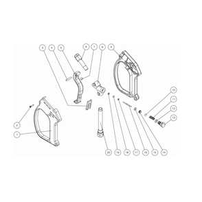 Gun Diagram and Parts List for HDS-4005-0K6A  Mi-T-M Pressure Washer