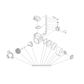 Burner Diagram and Parts List for HDC-3505-1H6G  Mi-T-M Pressure Washer