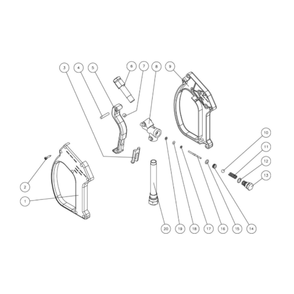 Gun Diagram and Parts List for HDS-3506-0K6A  Mi-T-M Pressure Washer