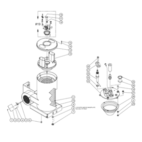 Boiler Diagram and Parts List for HSP-3504-3MGK  Mi-T-M Pressure Washer
