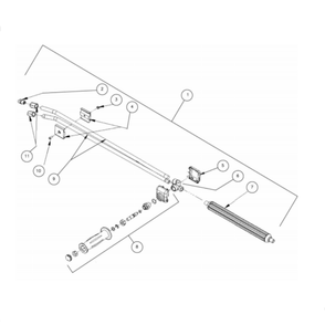 Dual Lance Diagram and Parts List for HDC-4004-1H6A  Mi-T-M Pressure Washer