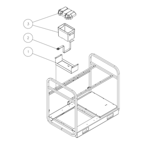 Battery Box Diagram and Parts List for HDS-3505-1H6G  Mi-T-M Pressure Washer