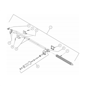 Dual Lance Diagram and Parts List for HG-1805-3230  Mi-T-M Pressure Washer