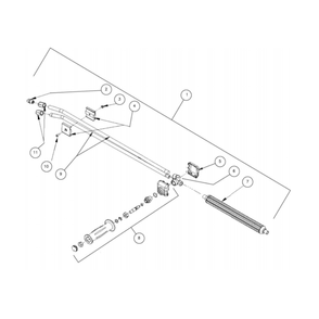 Dual Lance Diagram and Parts List for HDS-4005-1K6G  Mi-T-M Pressure Washer