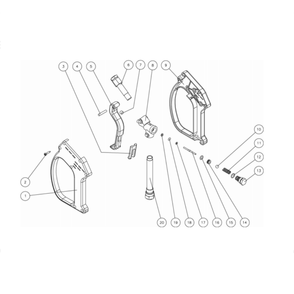 Gun Diagram and Parts List for HDS-4005-0B7G  Mi-T-M Pressure Washer