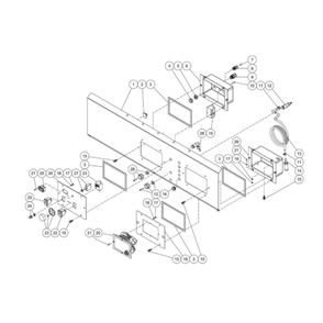 Diesel Fuel Tank Diagram and Parts List for HDS-3006-0R7G  Mi-T-M Pressure Washer