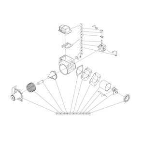 Burner Diagram and Parts List for HDC-3005-0V6G  Mi-T-M Pressure Washer