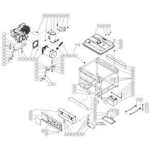 Frame Diagram and Parts List for GEN-6000-0MK0  Mi-T-M Generator