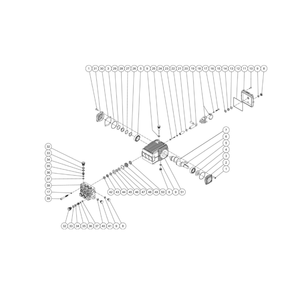 Part Location Diagram of 46-0905 Mi-T-M BACK-UP RING 20 X 28 X 3.5MM
