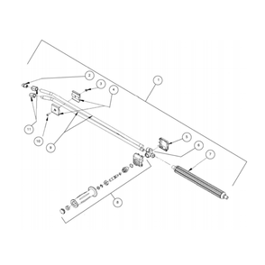 Dual Lance Diagram and Parts List for HDS-4005-0K6G  Mi-T-M Pressure Washer
