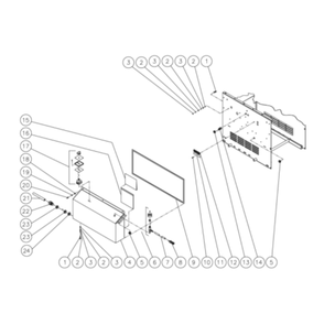 Electric Box Diagram and Parts List for HHS-1002-0E1G  Mi-T-M Pressure Washer