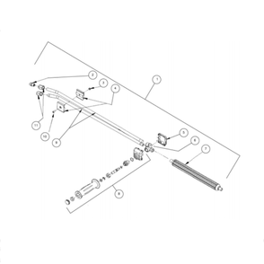 Dual Lance Diagram and Parts List for HDC-3505-0K6G  Mi-T-M Pressure Washer