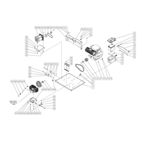 Isolation Plate Diagram and Parts List for HS-3006-0MDK  Mi-T-M Pressure Washer