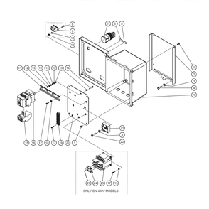 Part Location Diagram of 34-0485 Mi-T-M Overload Relay (Acd-23175)