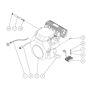 Engine Diagram and Parts List for HDC-3505-1H6G  Mi-T-M Pressure Washer