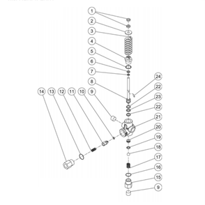 Part Location Diagram of 46-1530 Mi-T-M STEM