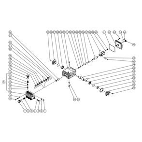 Pump Diagram and Parts List for HG-2004-0M10  Mi-T-M Pressure Washer