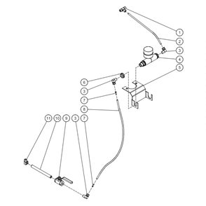 Part Location Diagram of 13-0197A01 Mi-T-M Bracket
