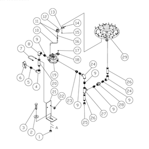 Burner/Piping Diagram and Parts List for HG-2205-0M10  Mi-T-M Pressure Washer