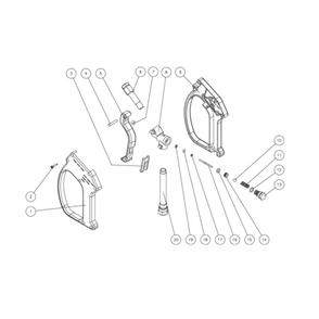 Gun Diagram and Parts List for HDS-4005-0H6G  Mi-T-M Pressure Washer