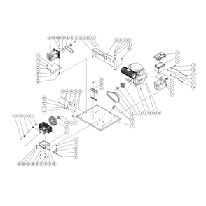 Isolation Plate Diagram and Parts List for HDS-3505-0K6A  Mi-T-M Pressure Washer