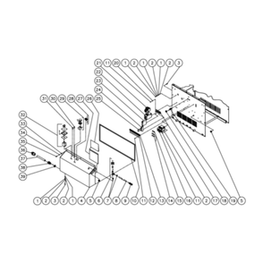 Electric Box Diagram and Parts List for HHD-3004-0E3G  Mi-T-M Pressure Washer