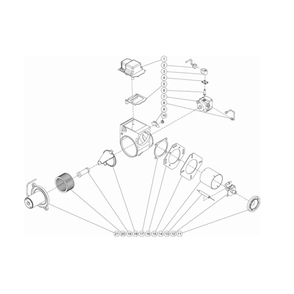 Burner Diagram and Parts List for HDC-4004-0K6A  Mi-T-M Pressure Washer