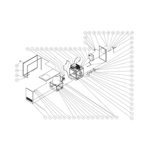 Frame Diagram and Parts List for HG-3004-3208  Mi-T-M Pressure Washer