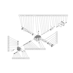 Part Location Diagram of 46-1201 Mi-T-M GUIDE FRONT