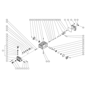 Pump (3-0202) Diagram and Parts List for HEG  Mi-T-M Pressure Washer