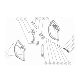 Gun Diagram and Parts List for HDS-4005-0H6A  Mi-T-M Pressure Washer