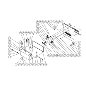 Electric Box Diagram and Parts List for HHD-2004-0E8G  Mi-T-M Pressure Washer